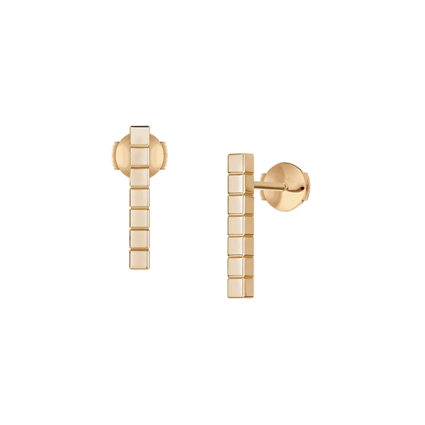 Gold Earrings Chopard Ice Cube Pure 837702-5001