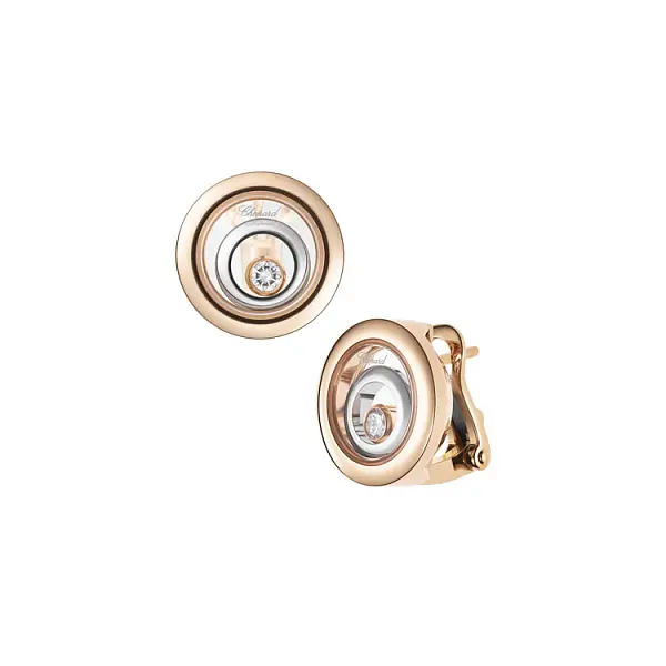 Zlaté Náušnice Chopard Happy Spirit 848230-9001