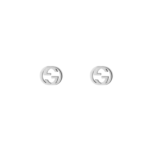 Zlaté Náušnice Gucci Interlocking G YBD66211100200U