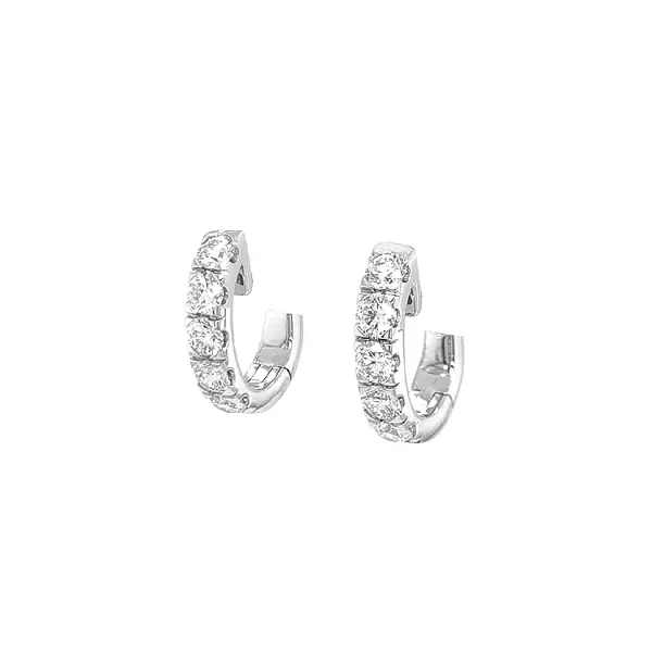 Zlaté Náušnice s Diamanty