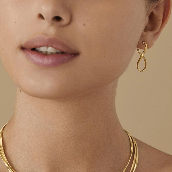 Gold Earrings Marco Bicego Marrakech OG404 Y 01