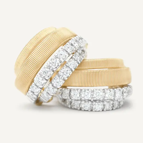 Zlaté Náušnice Marco Bicego Masai OG413 B1 YW M5