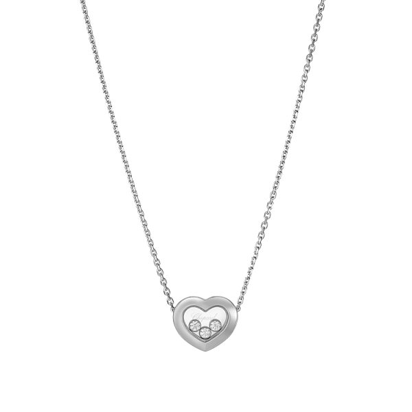 Gold Chopard Happy Diamonds Necklace 81A611-1001