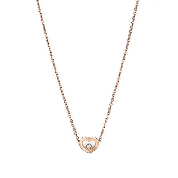 Zlatý Náhrdelník Chopard Happy Diamonds 81A054-5001