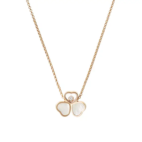 Zlatý Přívěsek Chopard Happy Hearts 81A083-5311