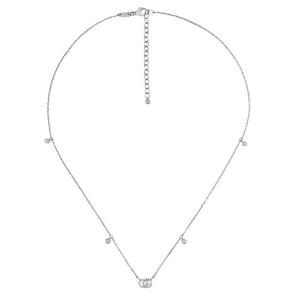 Gold Gucci GG Runing Necklace YBB47923100100U