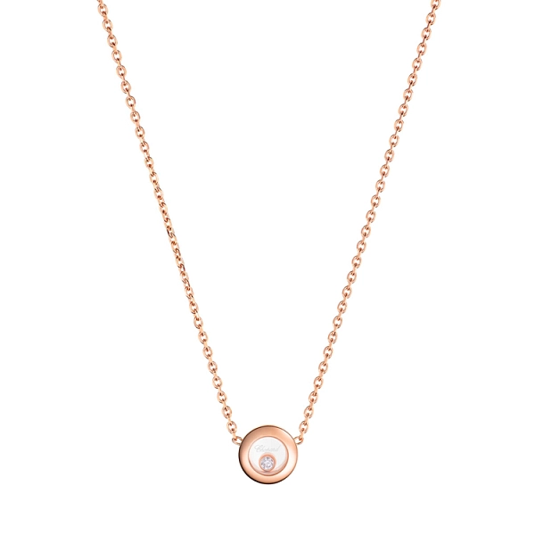 Zlatý Náhrdelník Chopard Happy Diamonds 81A017-5001