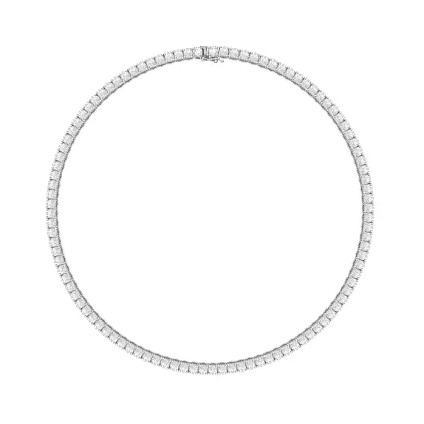 Zlatý tennis náhrdelník s diamanty