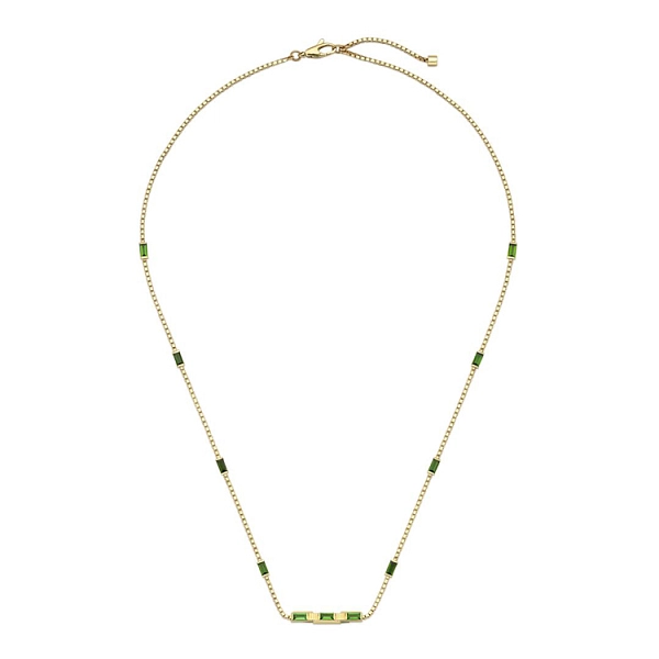 Gold Gucci Link to Love Necklace YBB70239400200U