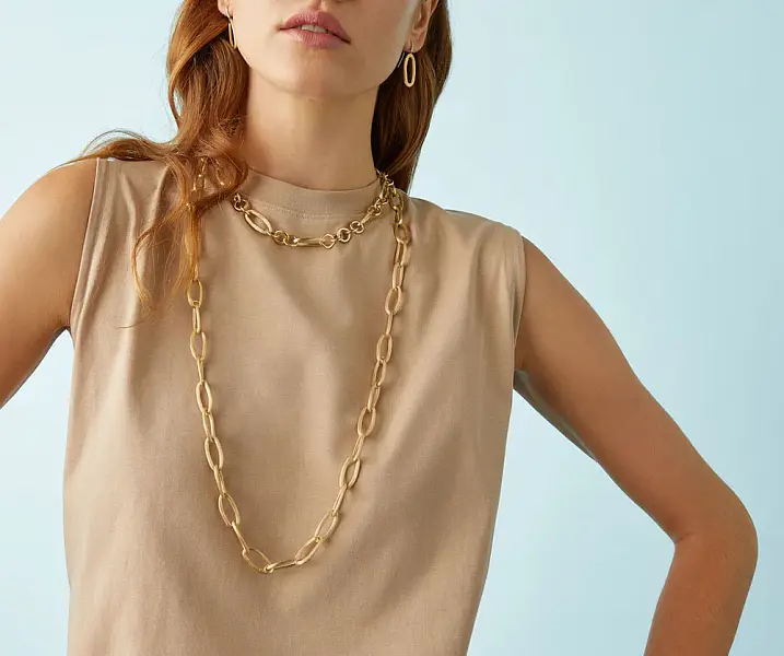 Zlatý Náhrdelník Marco Bicego Jaipur Link CB2670 Y
