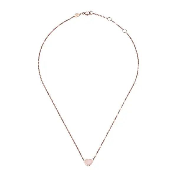 Zlatý Náhrdelník Chopard Happy Hearts 81A086-5620