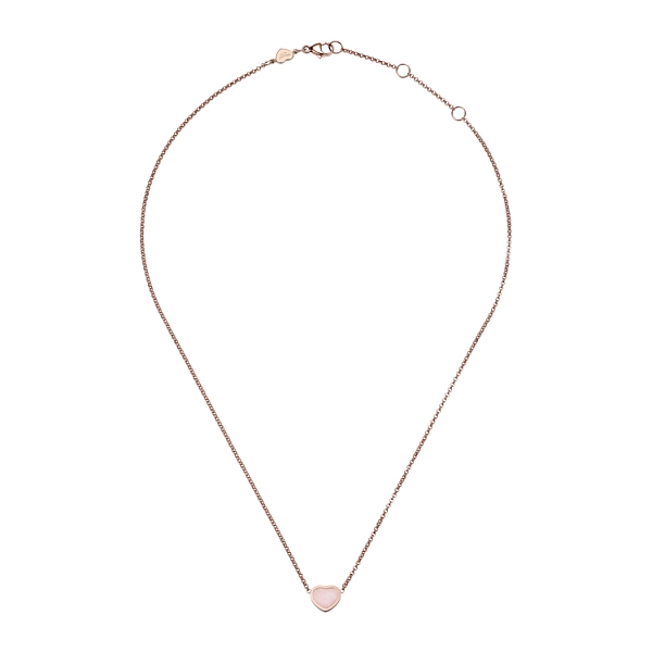 Zlatý Náhrdelník Chopard Happy Hearts 81A086-5620