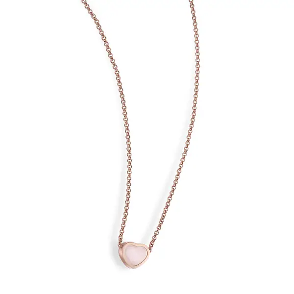 Zlatý Náhrdelník Chopard Happy Hearts 81A086-5620