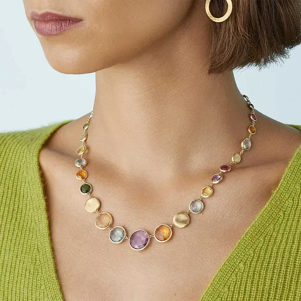 Zlatý Náhrdelník Marco Bicego Jaipur Colour CB2160 MIX01 Y 02