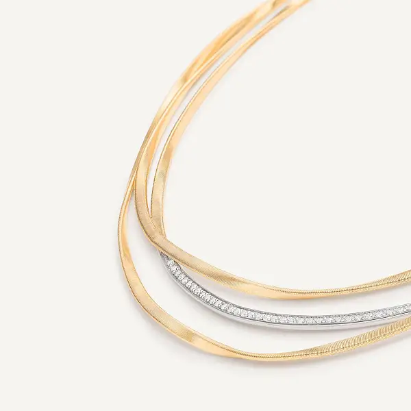 Zlatý Náhrdelník Marco Bicego Marrakech CG848 B YW M5