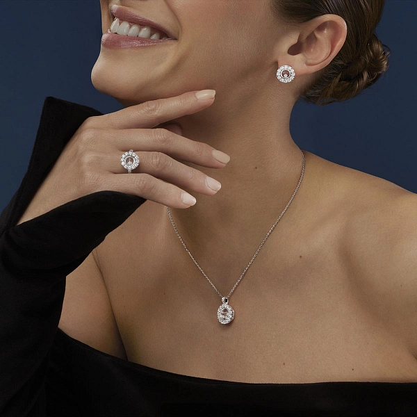 Zlatý Náhrdelník Chopard Happy Diamonds 79A609-1001