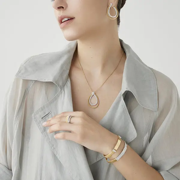 Zlatý Náhrdelník Marco Bicego Masai CG856 B YW M5