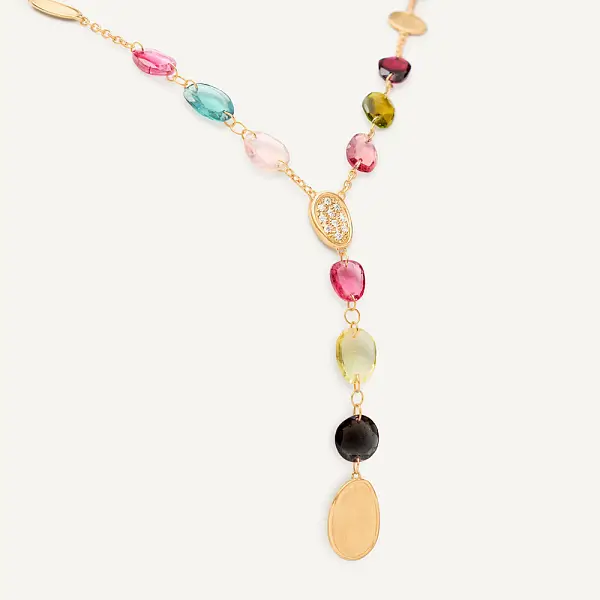 Zlatý Náhrdelník Marco Bicego Lunaria Color CB2870-B TM01 Y