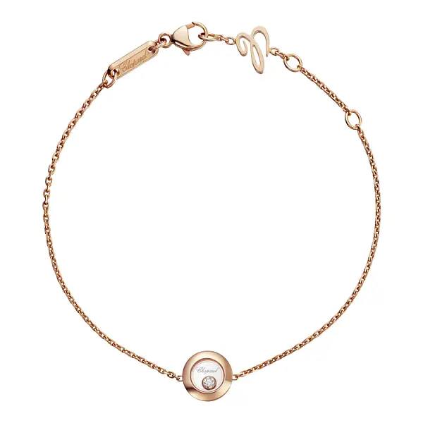 Zlatý Náramek Chopard Happy Diamonds 85A017-5001