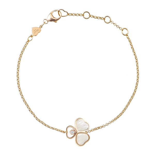 Zlatý Náramek Chopard Happy Hearts 85A083-5031