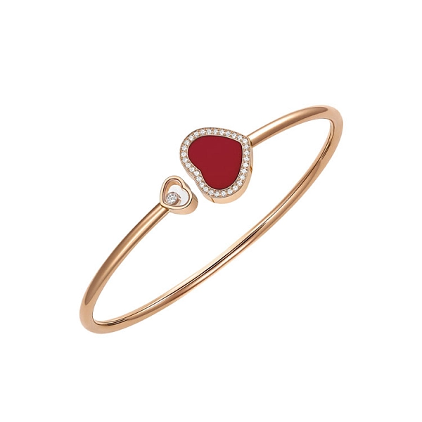 Gold Chopard Happy Hearts Bracelet 85A074-5803