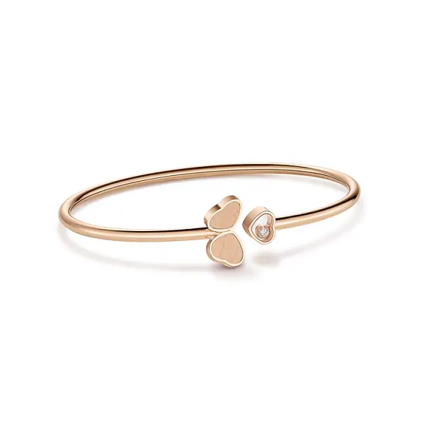 Zlatý Náramek Chopard Happy Hearts 85A083-5702