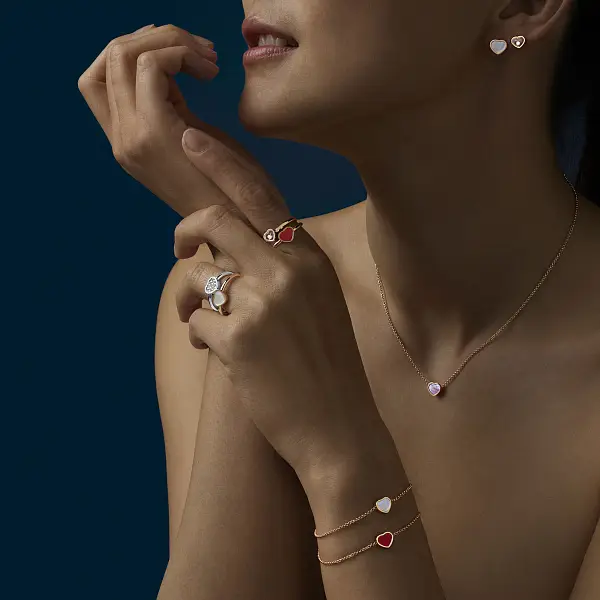 Zlatý Náramek Chopard My Happy Hearts 85A086-5031