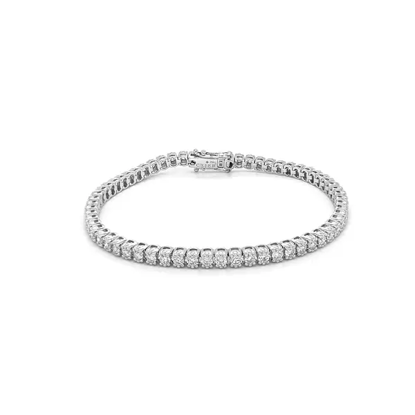 Zlatý Tennis Náramek s Diamanty