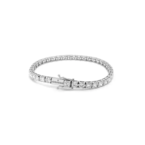 Zlatý Tennis Náramek s Diamanty