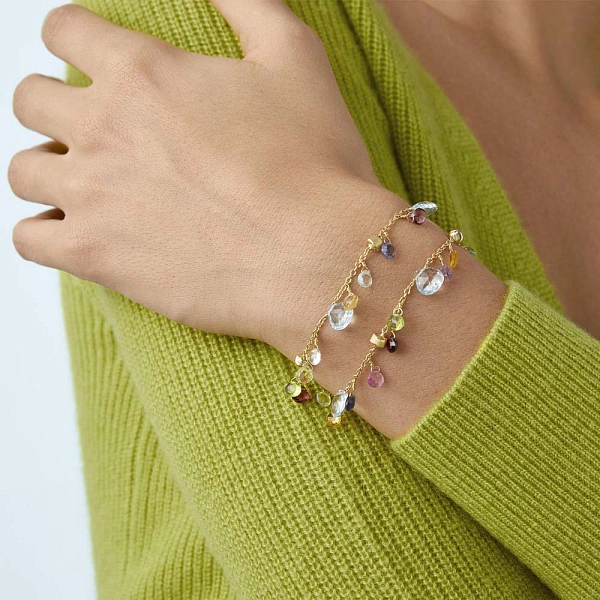 Gold Bracelet Marco Bicego Paradise BB2594 MIX01T Y