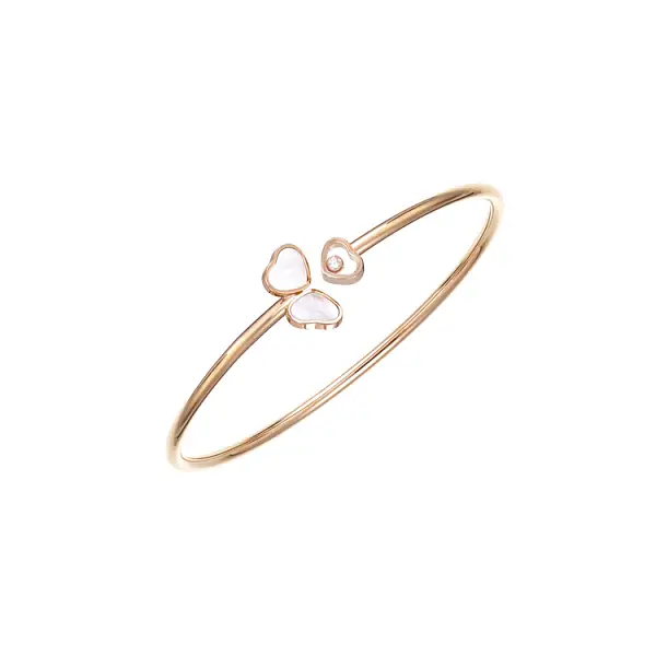 Zlatý Náramek Chopard Happy Hearts 85A083-5301