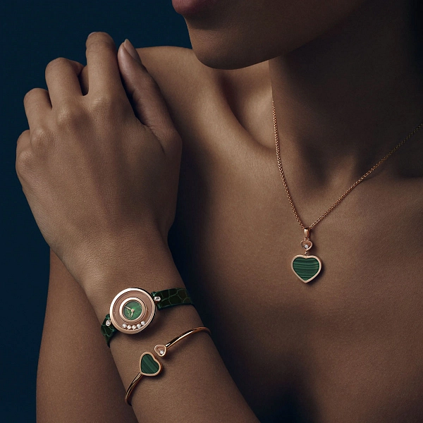 Zlatý Náramek Chopard Happy Hearts 857482-5106