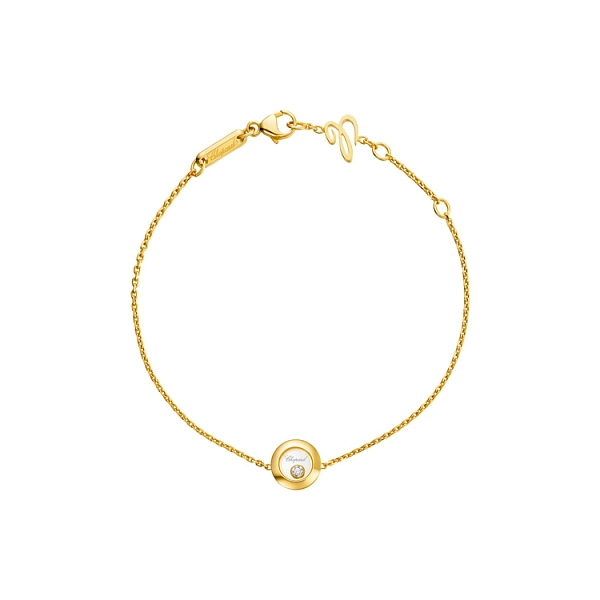 Zlatý Náramek Chopard Happy Diamonds 85A017-0001