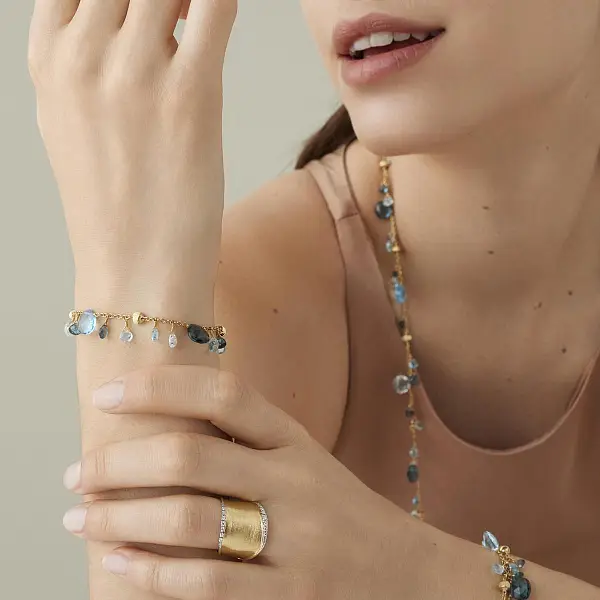Zlatý Náramek Marco Bicego Paradise BB2584 TP01 Y