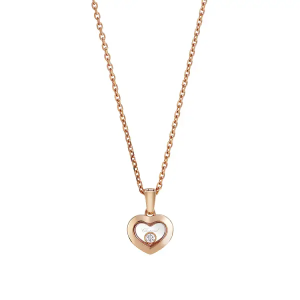 Zlatý Přívěsek Chopard Happy Diamonds 79A054-5001