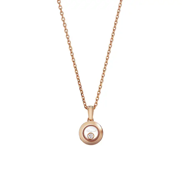 Zlatý Přívěsek Chopard Happy Diamonds 79A017-5001