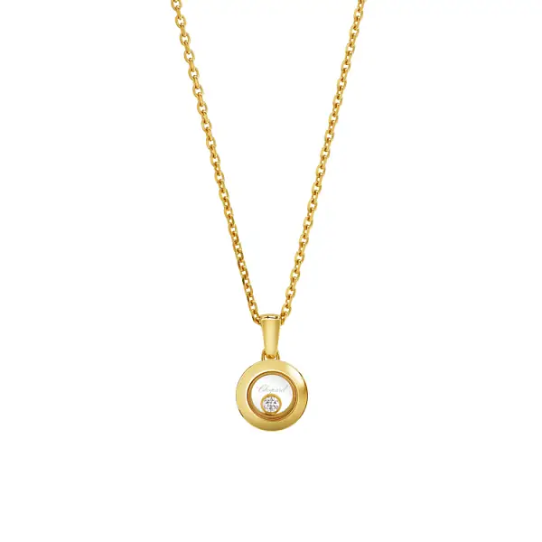Zlatý Přívěsek Chopard Happy Diamonds 79A017-0001
