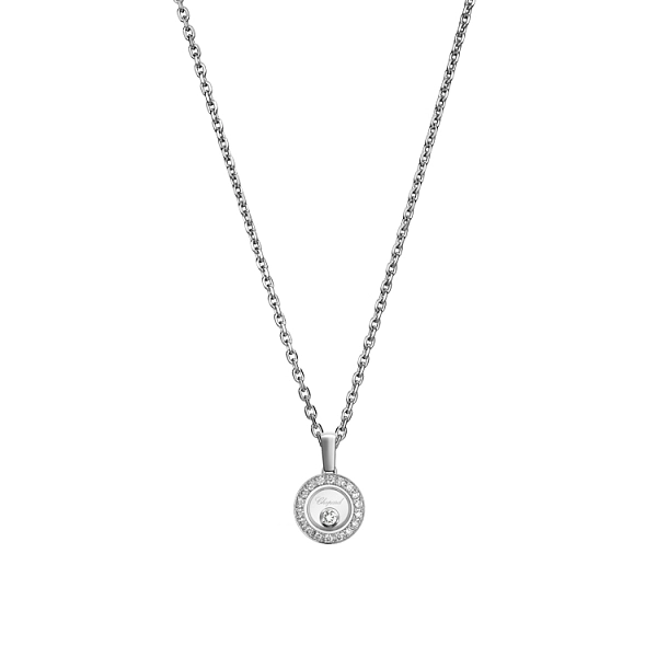 Gold Pendant Chopard Happy Diamonds 79A017-1201
