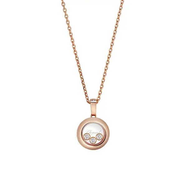 Zlatý Přívěsek Chopard Happy Diamonds 79A018-5001