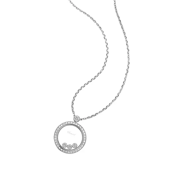Zlatý Náhrdelník Chopard Happy Diamonds 793929-1301