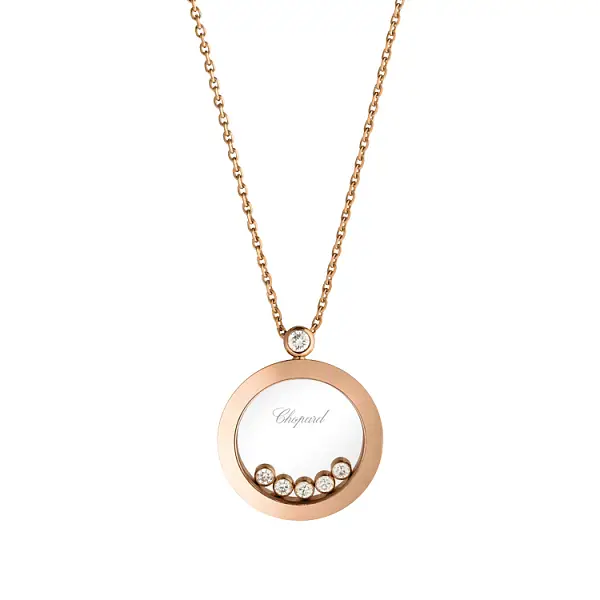 Zlatý Přívěsek Chopard Happy Diamonds 799434-5001