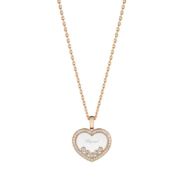 Zlatý Přívěsek Chopard Happy Diamonds 79A038-5201