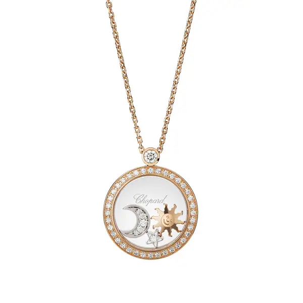 Zlatý Přívěsek Chopard Happy Diamonds 799434-5401