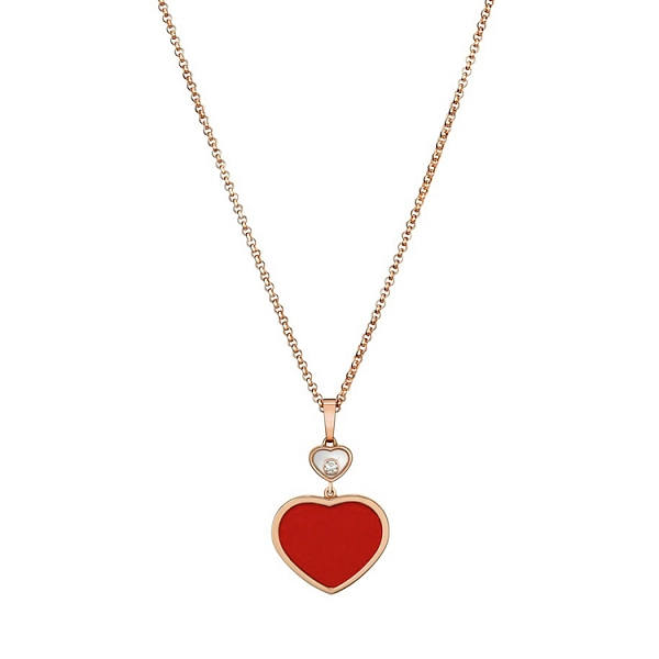 Gold Pendant Chopard Happy Hearts 797482-5801