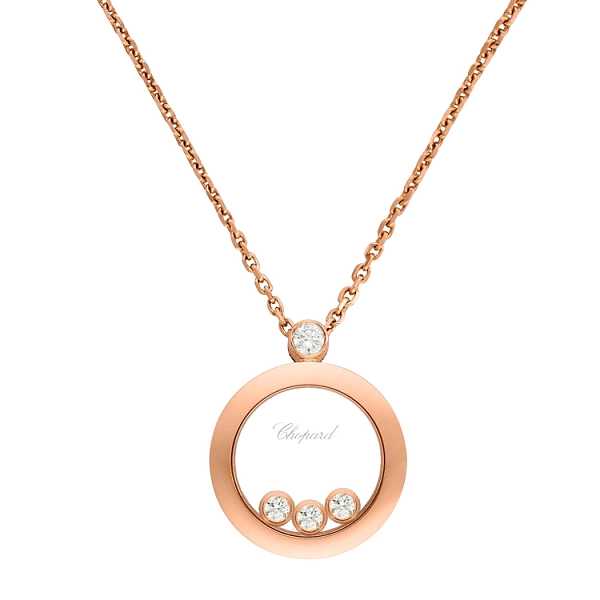Золотой кулон Chopard Happy Diamonds 793929-5201