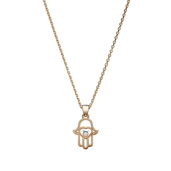 Gold Pendant Chopard Happy Diamonds 797864-5001