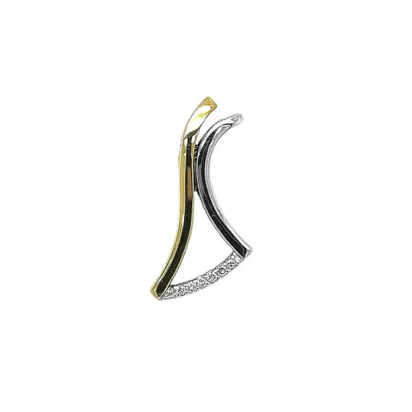 Zlatý Přívěsek s Diamanty