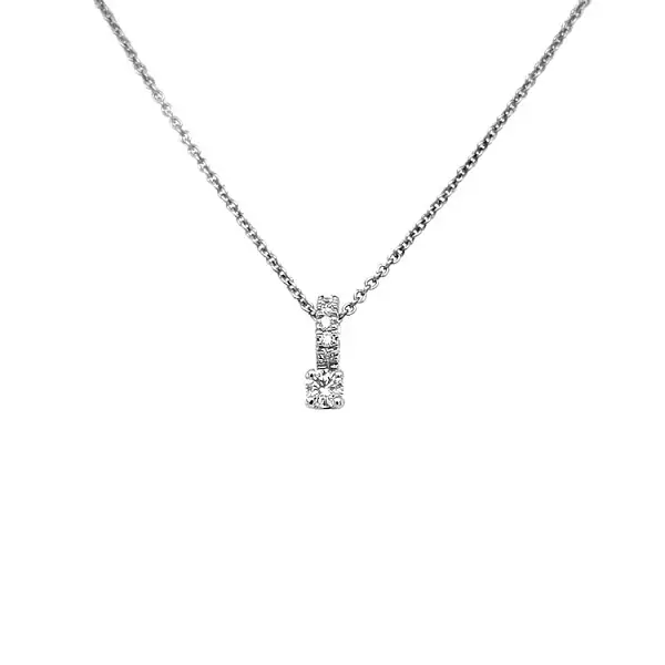 Zlatý Přívěsek s Diamanty