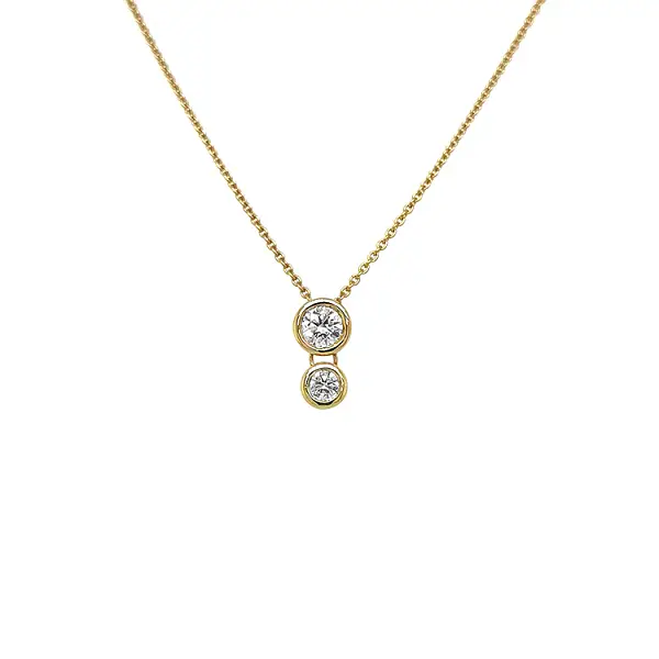 Zlatý Přívěsek s Diamanty