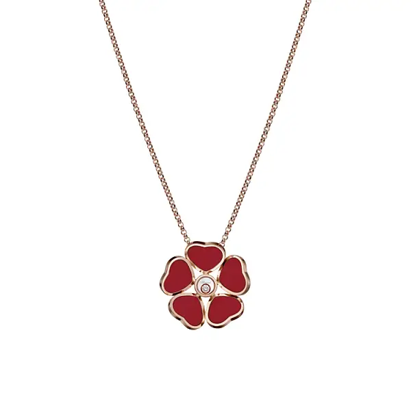 Zlatý Přívěsek Chopard Happy Hearts 79A085-5811